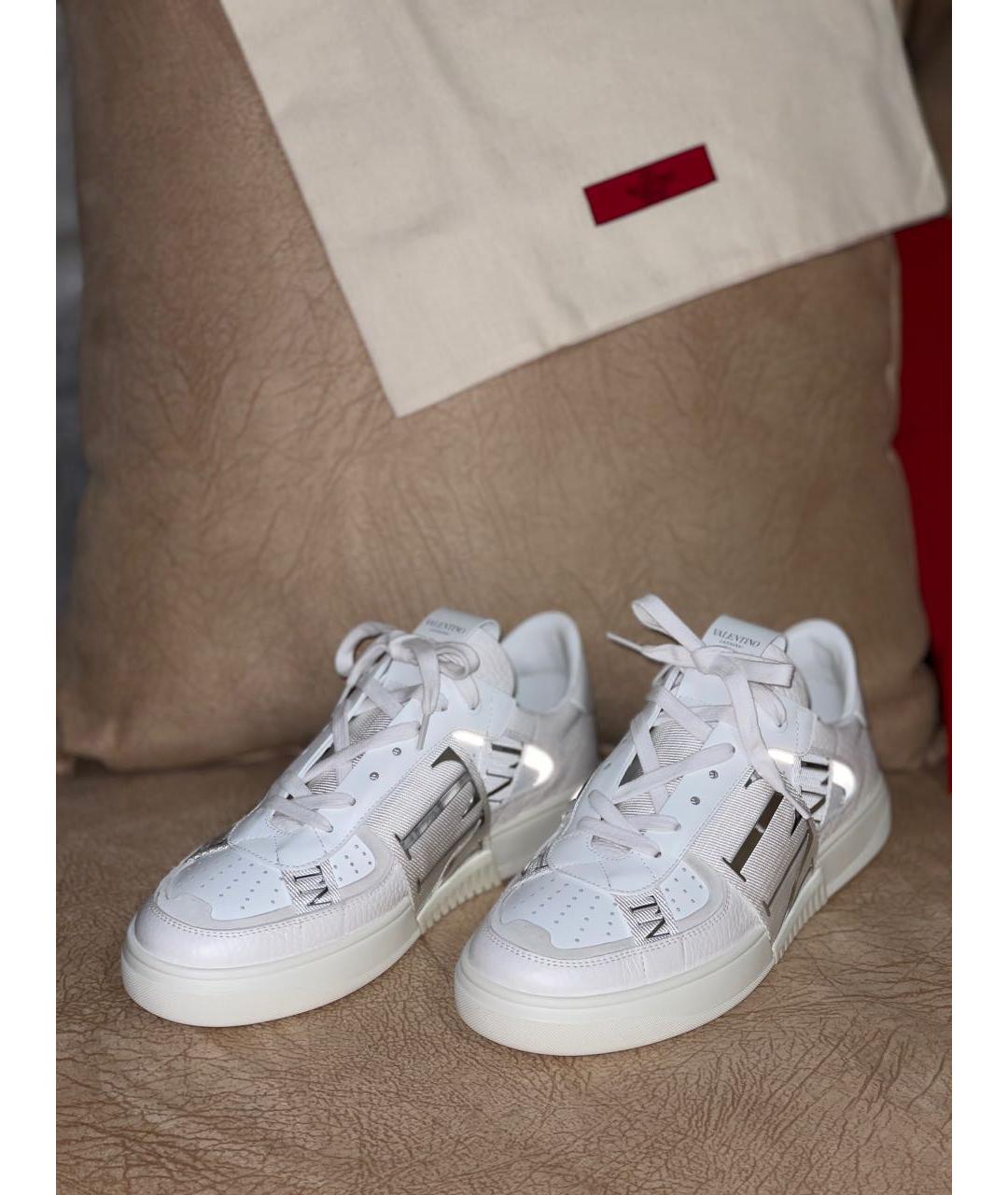RED VALENTINO Белые резиновые кеды, фото 2