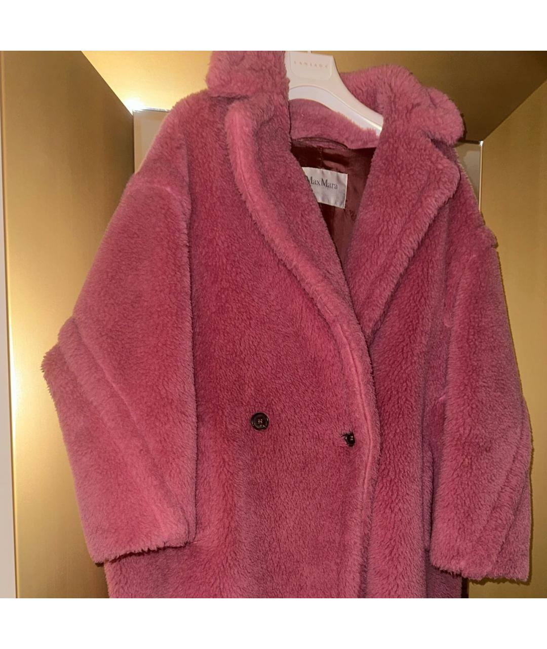 MAX MARA Розовое пальто, фото 2