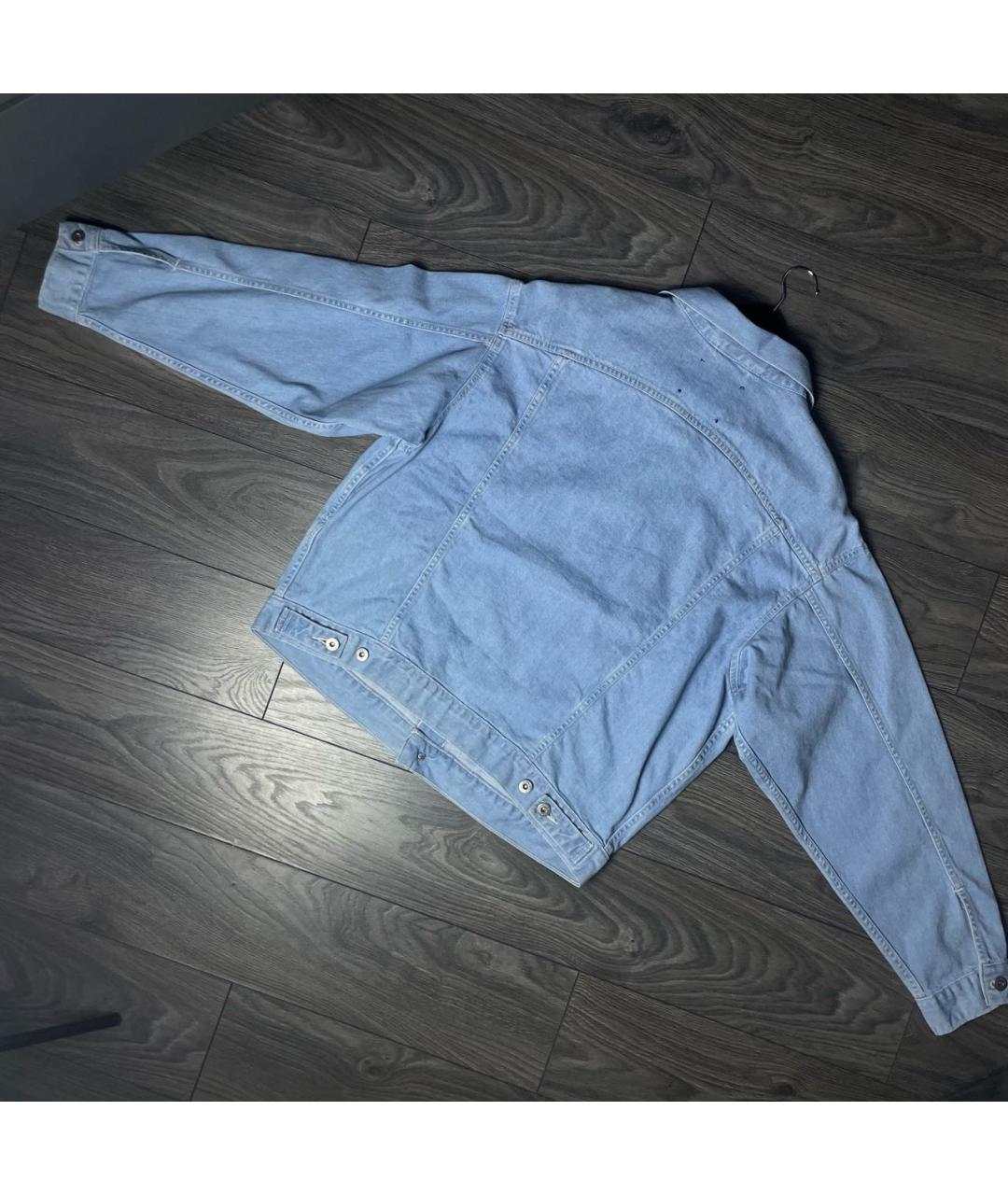 LEVI'S Голубая хлопковая куртка, фото 3