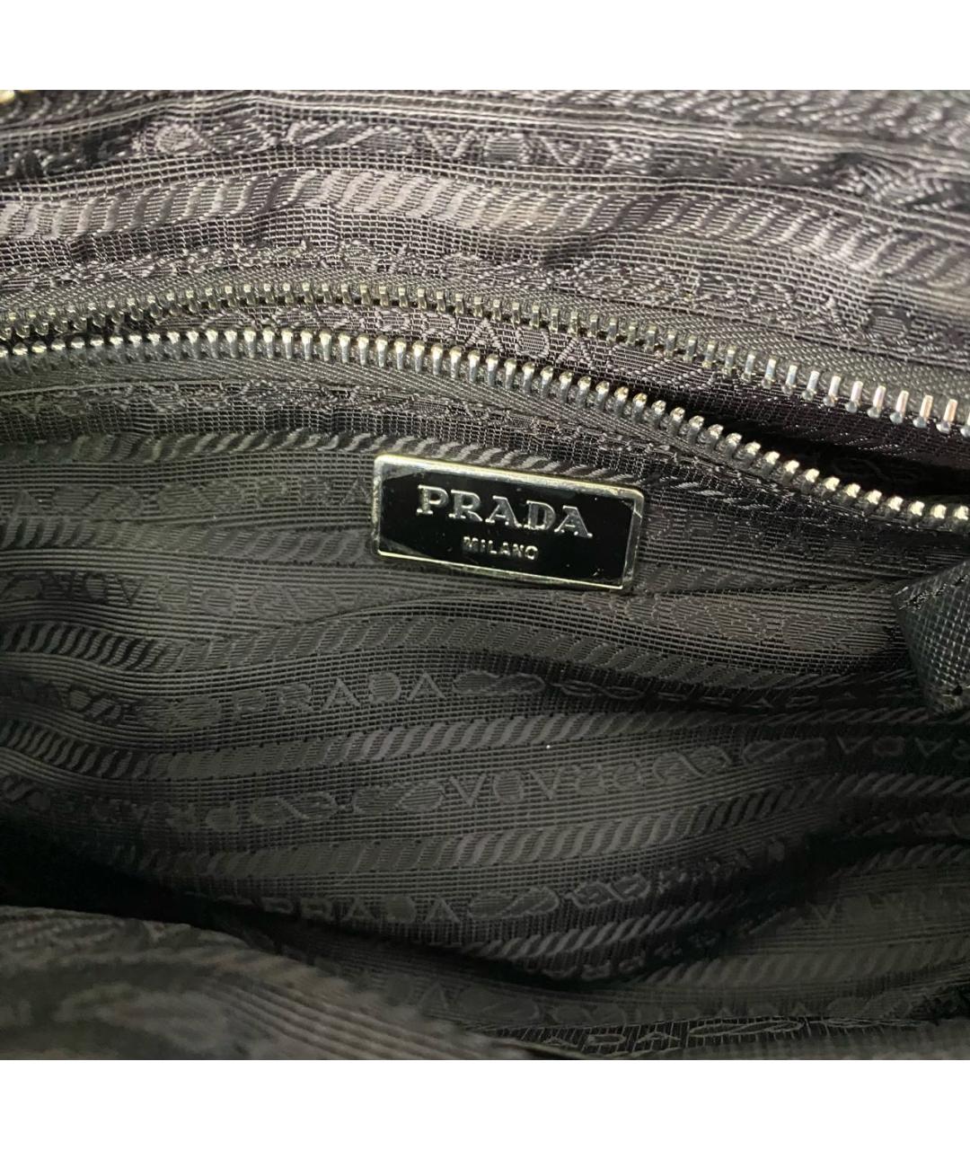 PRADA Черная сумка на плечо, фото 3