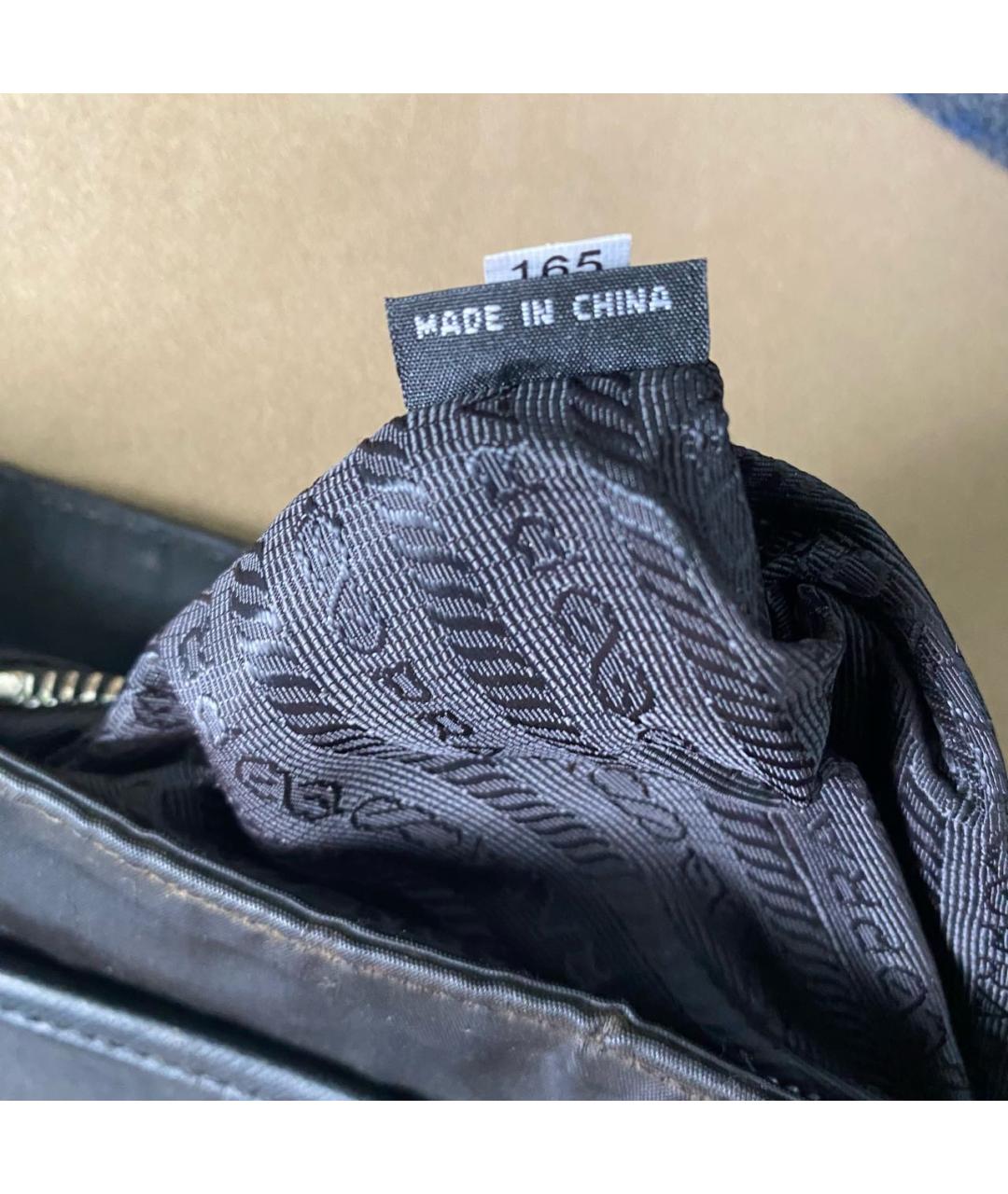 PRADA Черная сумка на плечо, фото 4