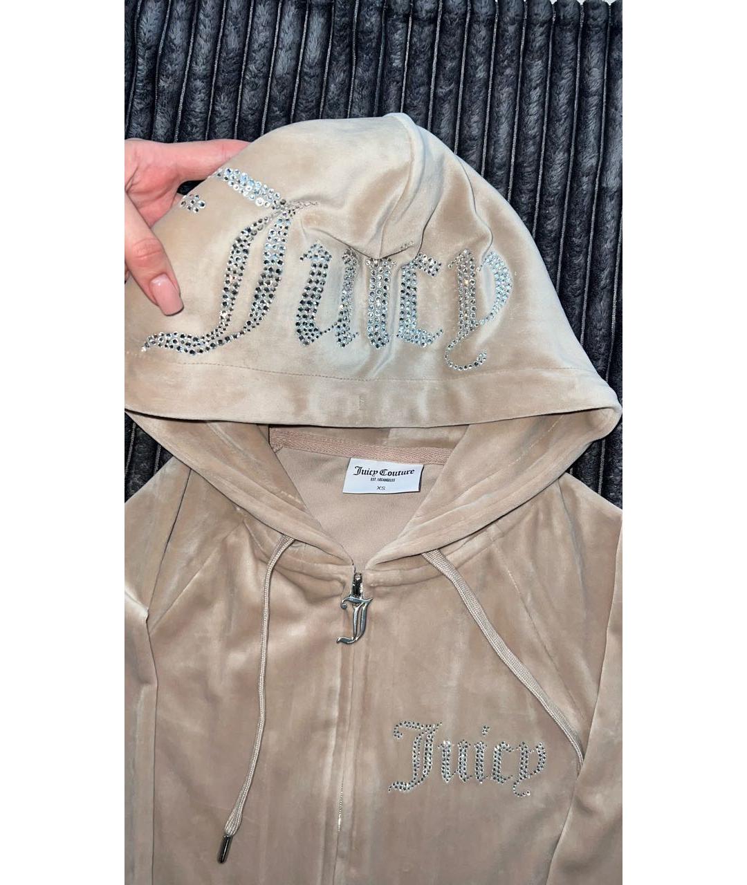 JUICY COUTURE Бежевый полиэстеровый спортивные костюмы, фото 3