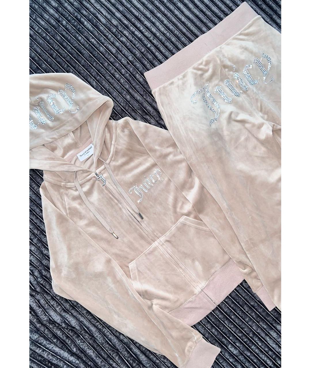JUICY COUTURE Бежевый полиэстеровый спортивные костюмы, фото 2