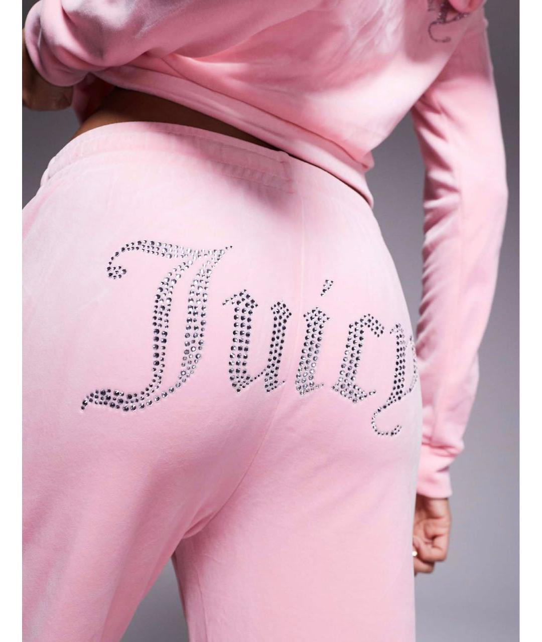 JUICY COUTURE Розовый полиэстеровый спортивные костюмы, фото 4