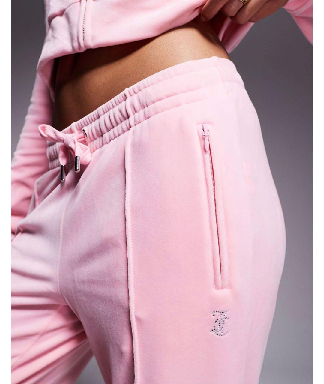 JUICY COUTURE Розовый полиэстеровый спортивные костюмы, фото 5
