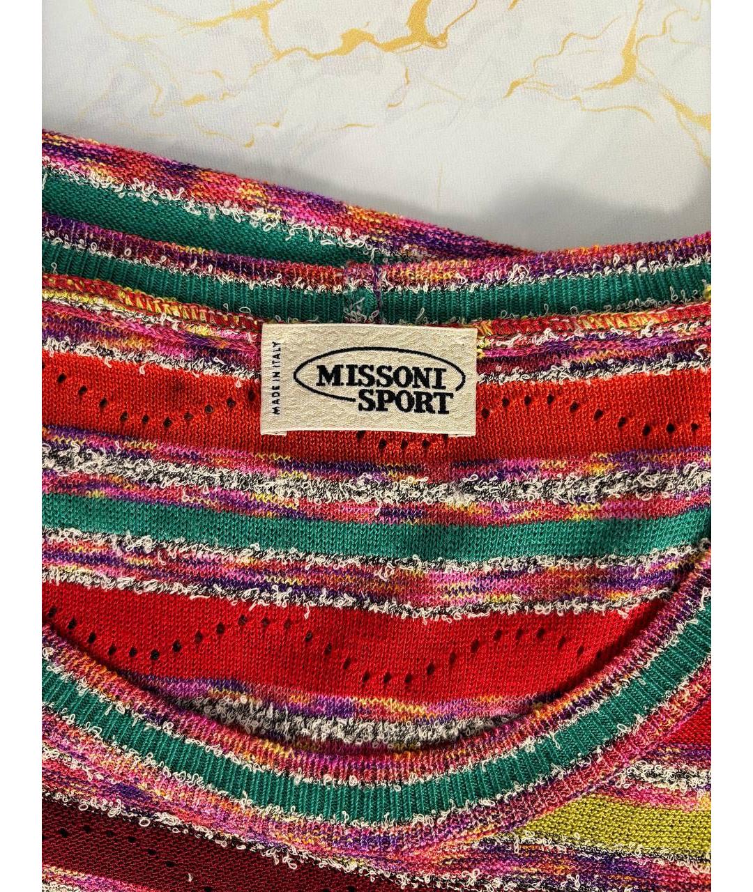 MISSONI Мульти футболка, фото 4