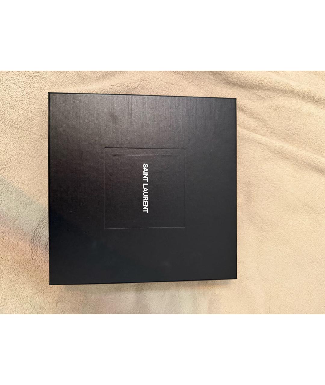 SAINT LAURENT Черная тканевая пляжная сумка, фото 4