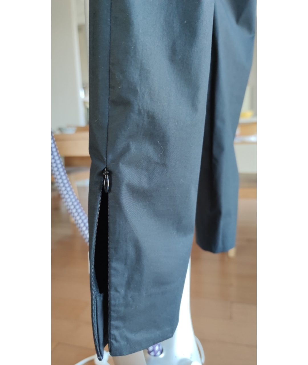 DOROTHEE SCHUMACHER Черные хлопковые брюки узкие, фото 5