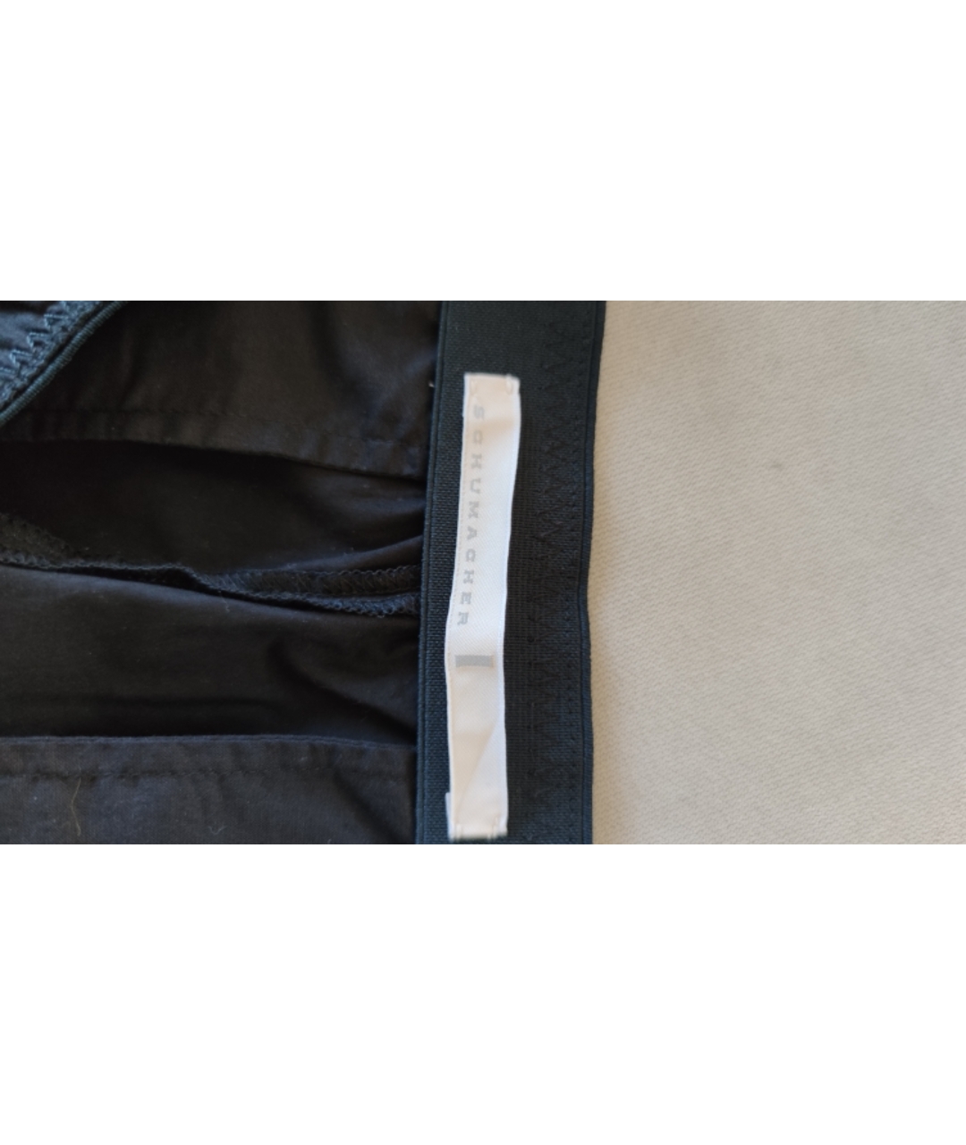 DOROTHEE SCHUMACHER Черные хлопковые брюки узкие, фото 4