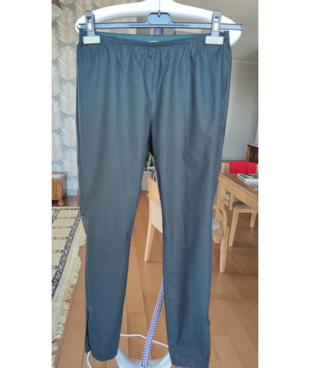 DOROTHEE SCHUMACHER Черные хлопковые брюки узкие, фото 7