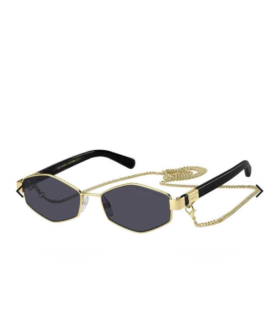 MARC JACOBS Черные металлические солнцезащитные очки, фото 8