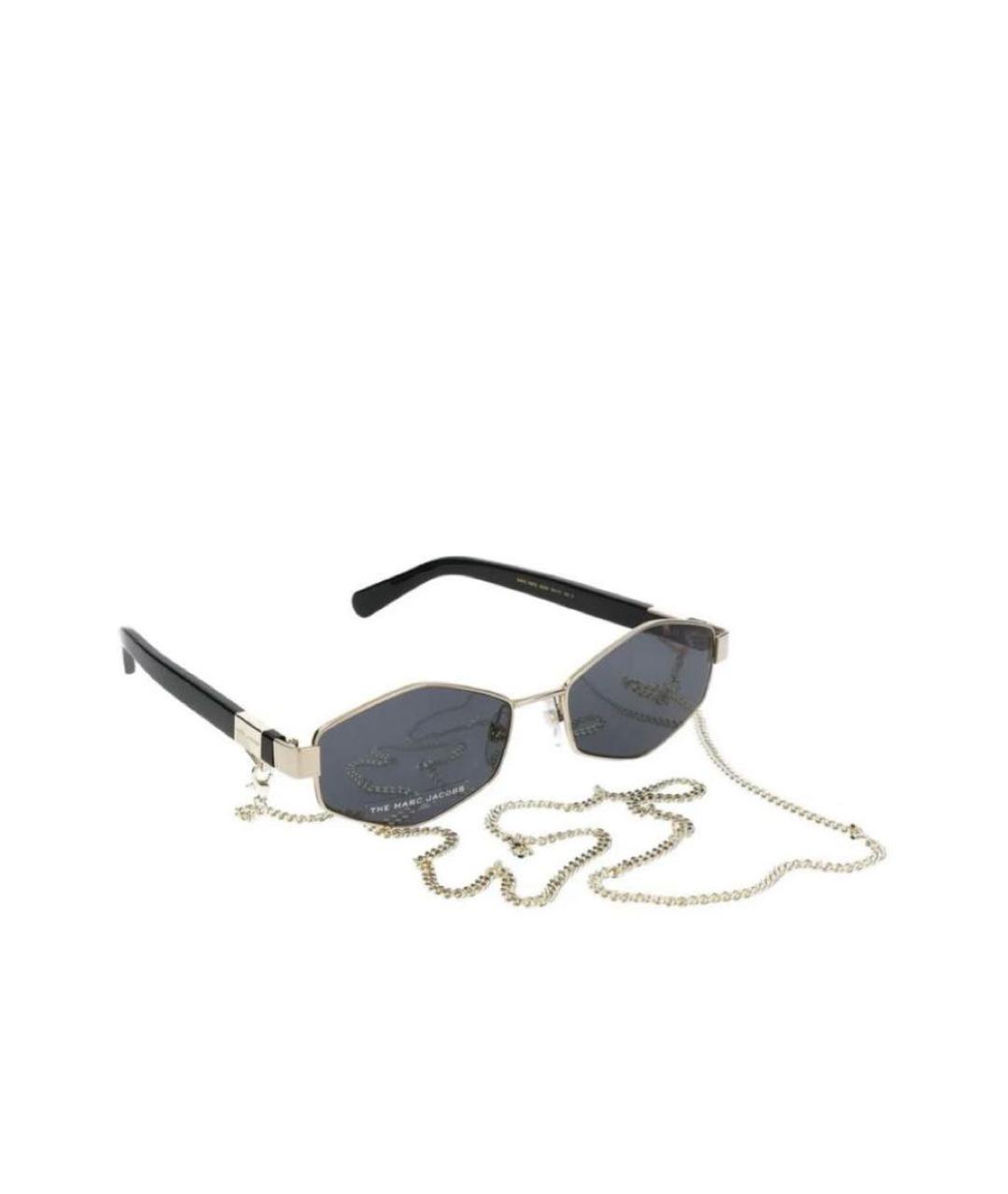 MARC JACOBS Черные металлические солнцезащитные очки, фото 2