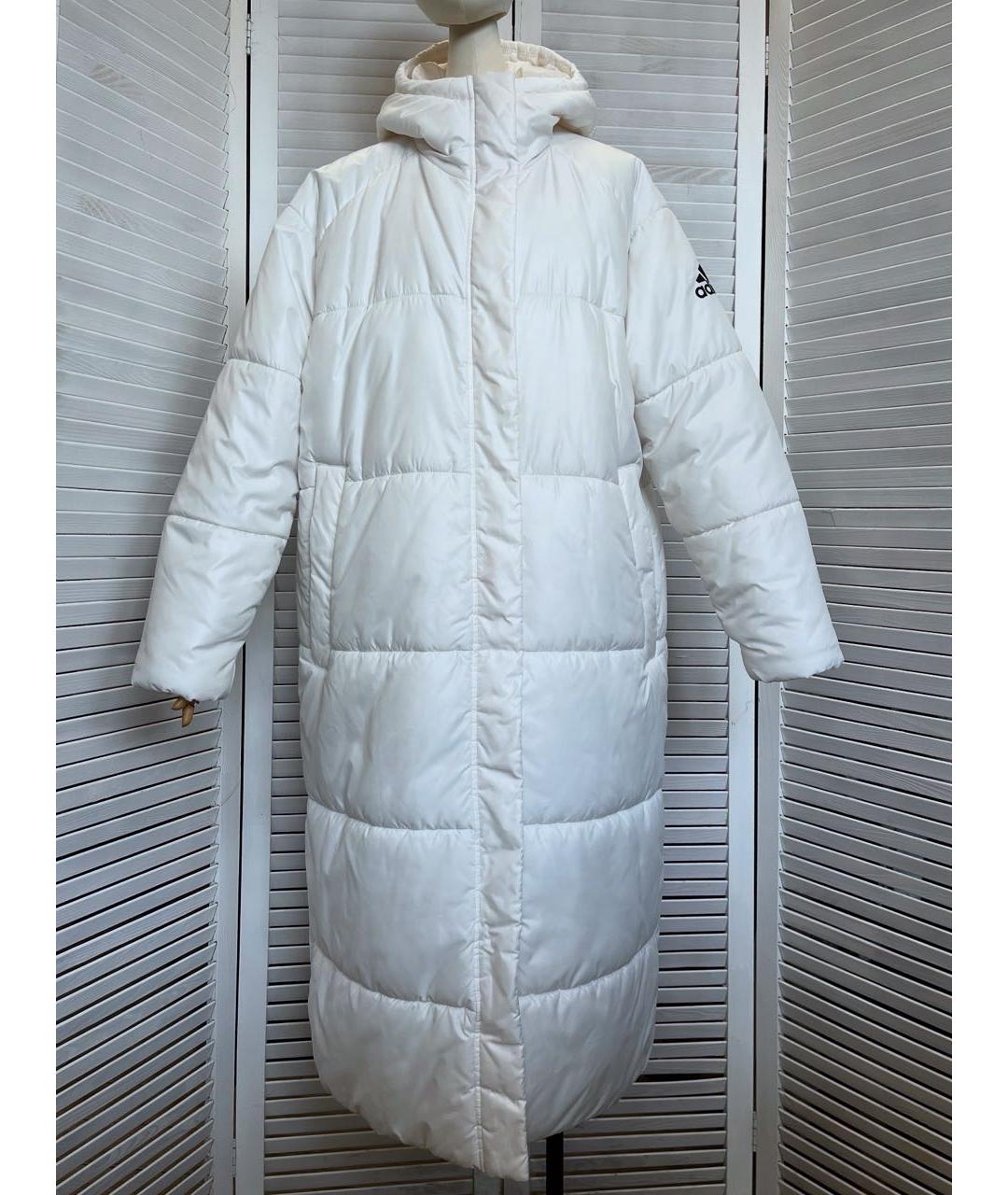 ADIDAS Белый пуховик, фото 9
