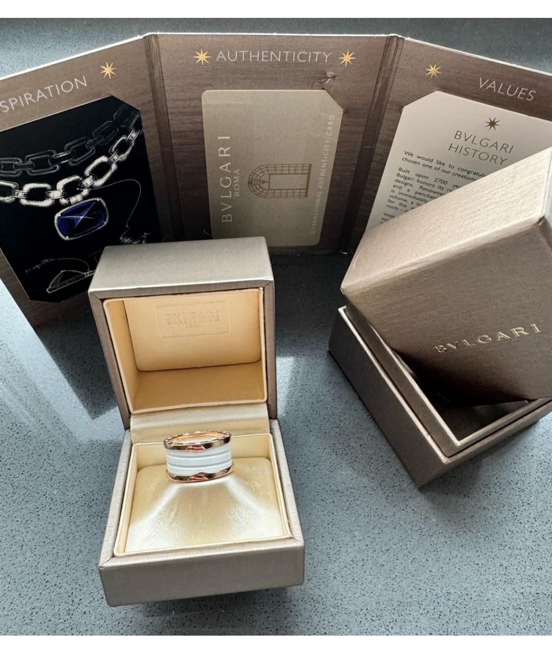 BVLGARI Золотое кольцо из розового золота, фото 2
