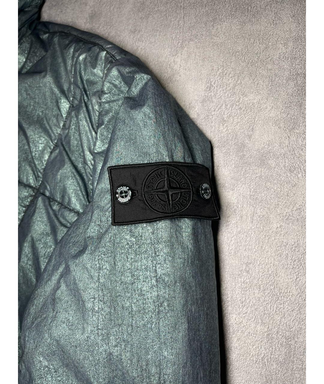 STONE ISLAND SHADOW PROJECT Бирюзовая полиамидовая куртка, фото 4