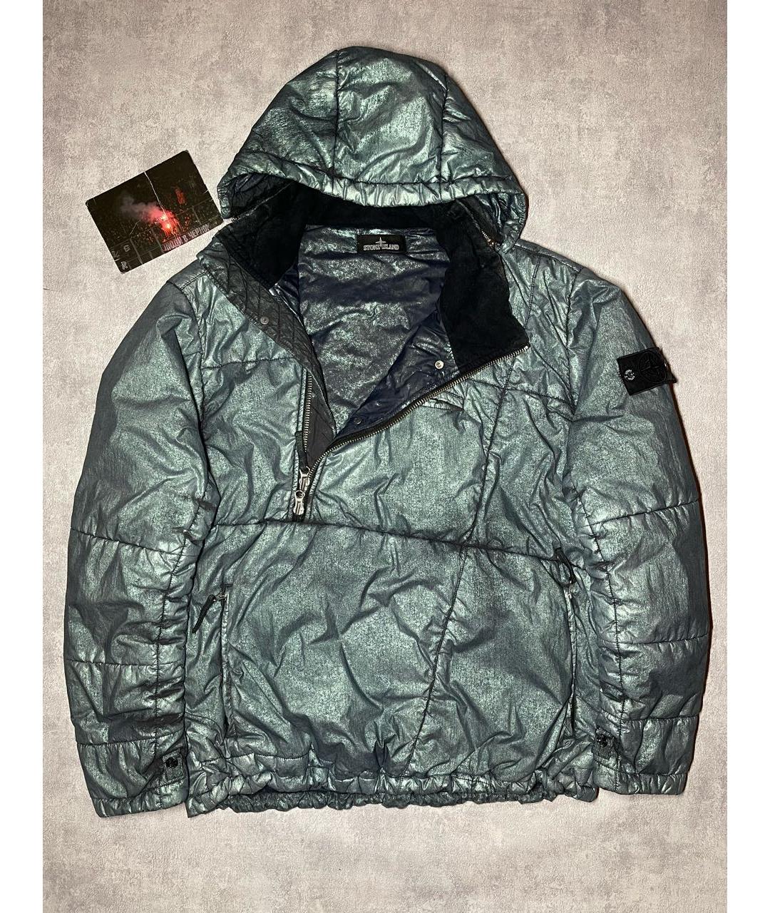 STONE ISLAND SHADOW PROJECT Бирюзовая полиамидовая куртка, фото 2