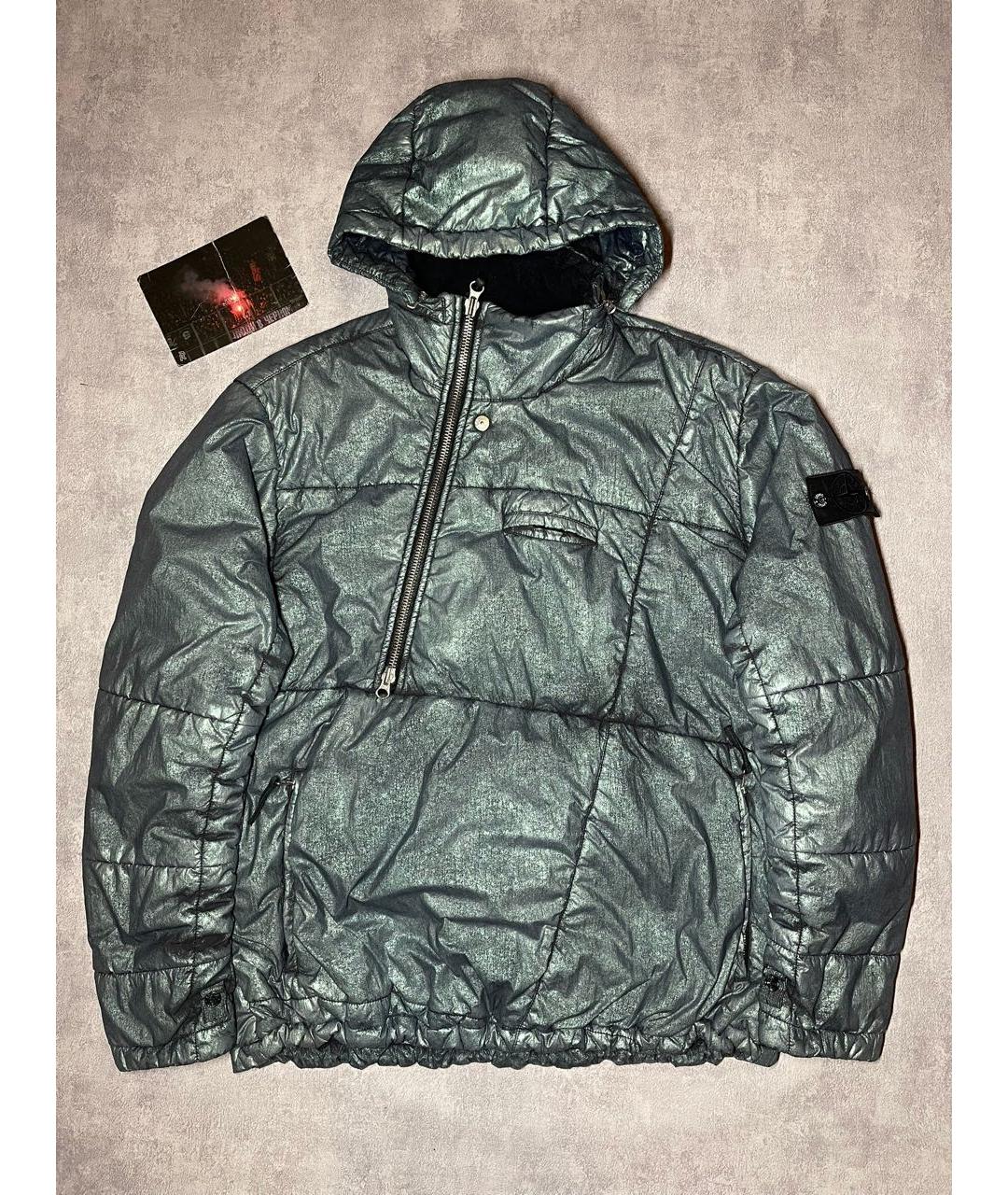 STONE ISLAND SHADOW PROJECT Бирюзовая полиамидовая куртка, фото 9