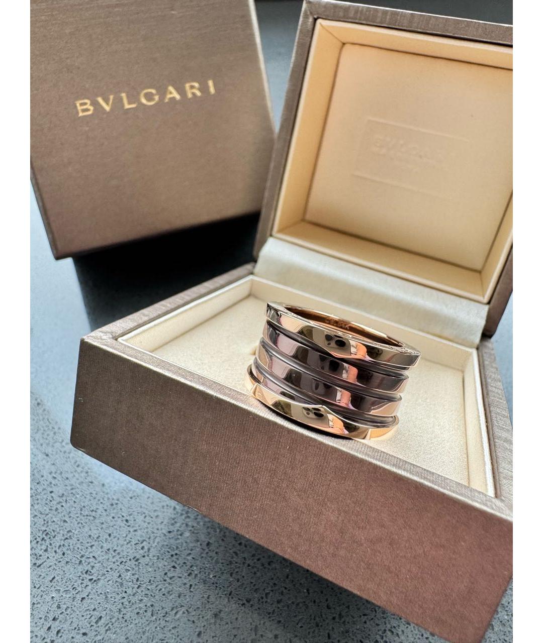 BVLGARI Золотое кольцо из розового золота, фото 3