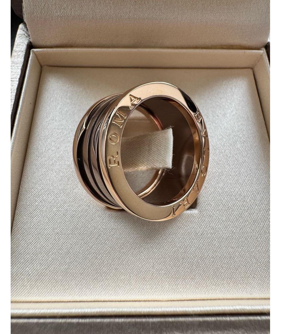 BVLGARI Золотое кольцо из розового золота, фото 4