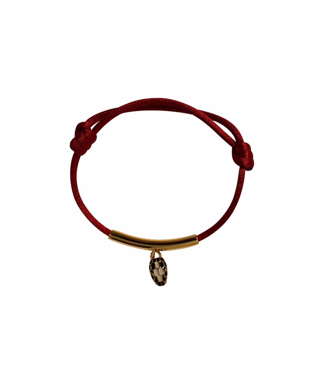 BVLGARI Красный латунный браслет, фото 1