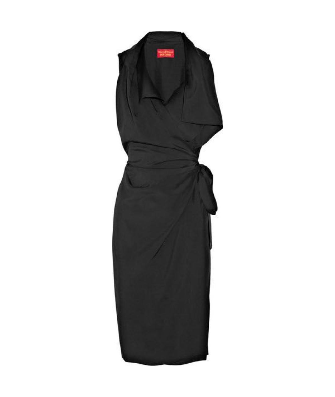 VIVIENNE WESTWOOD Черное хлопковое платье, фото 9