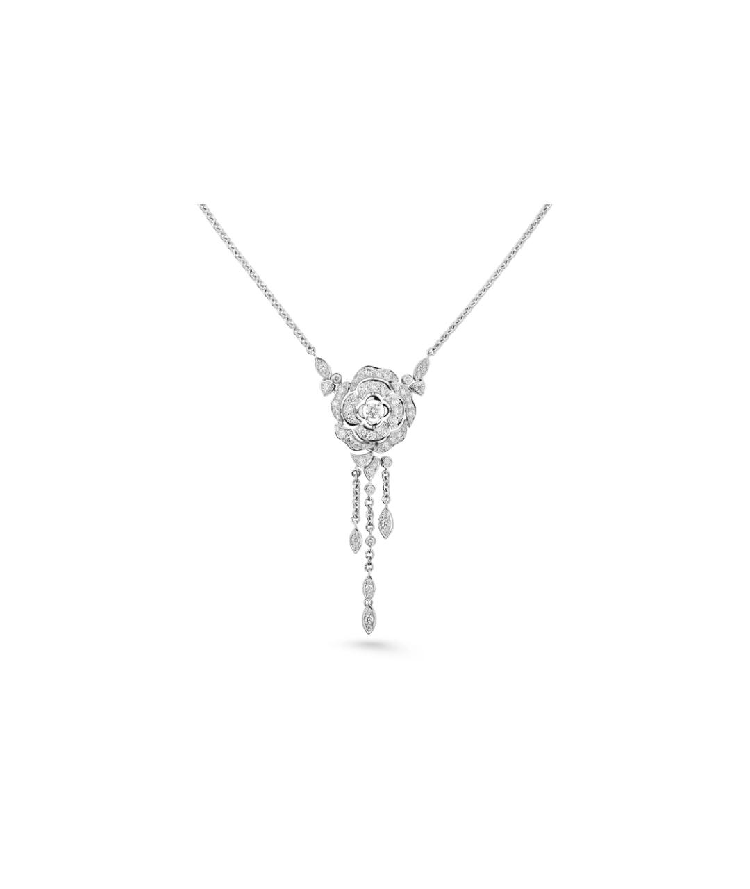 CHANEL Серебряная цепочка из белого золота, фото 4