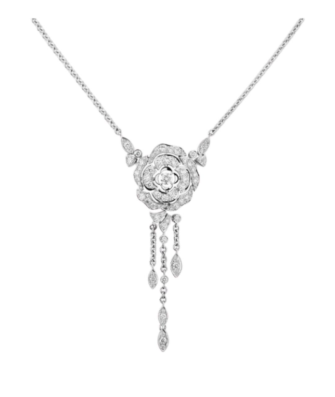 CHANEL Серебряная цепочка из белого золота, фото 1