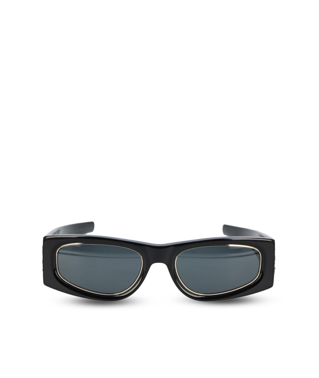 SAINT LAURENT Черные солнцезащитные очки, фото 1