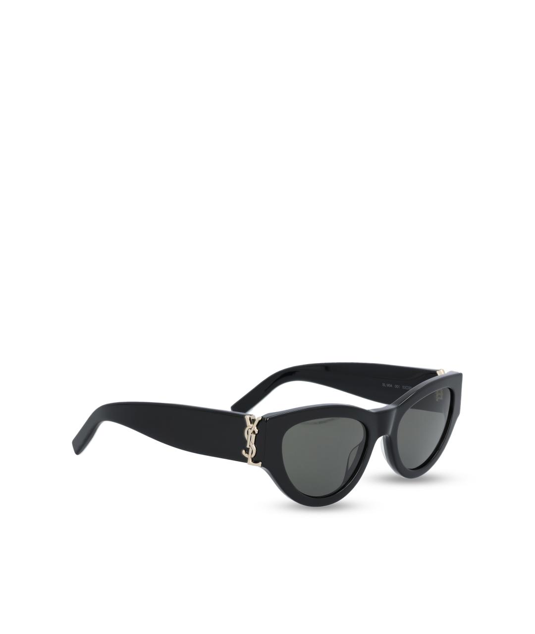 SAINT LAURENT Черные солнцезащитные очки, фото 3