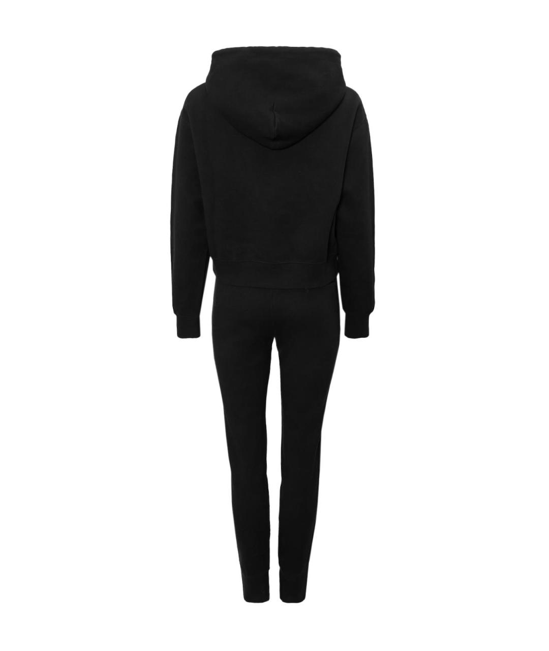 DOLCE&GABBANA Черный хлопковый костюм с брюками, фото 2