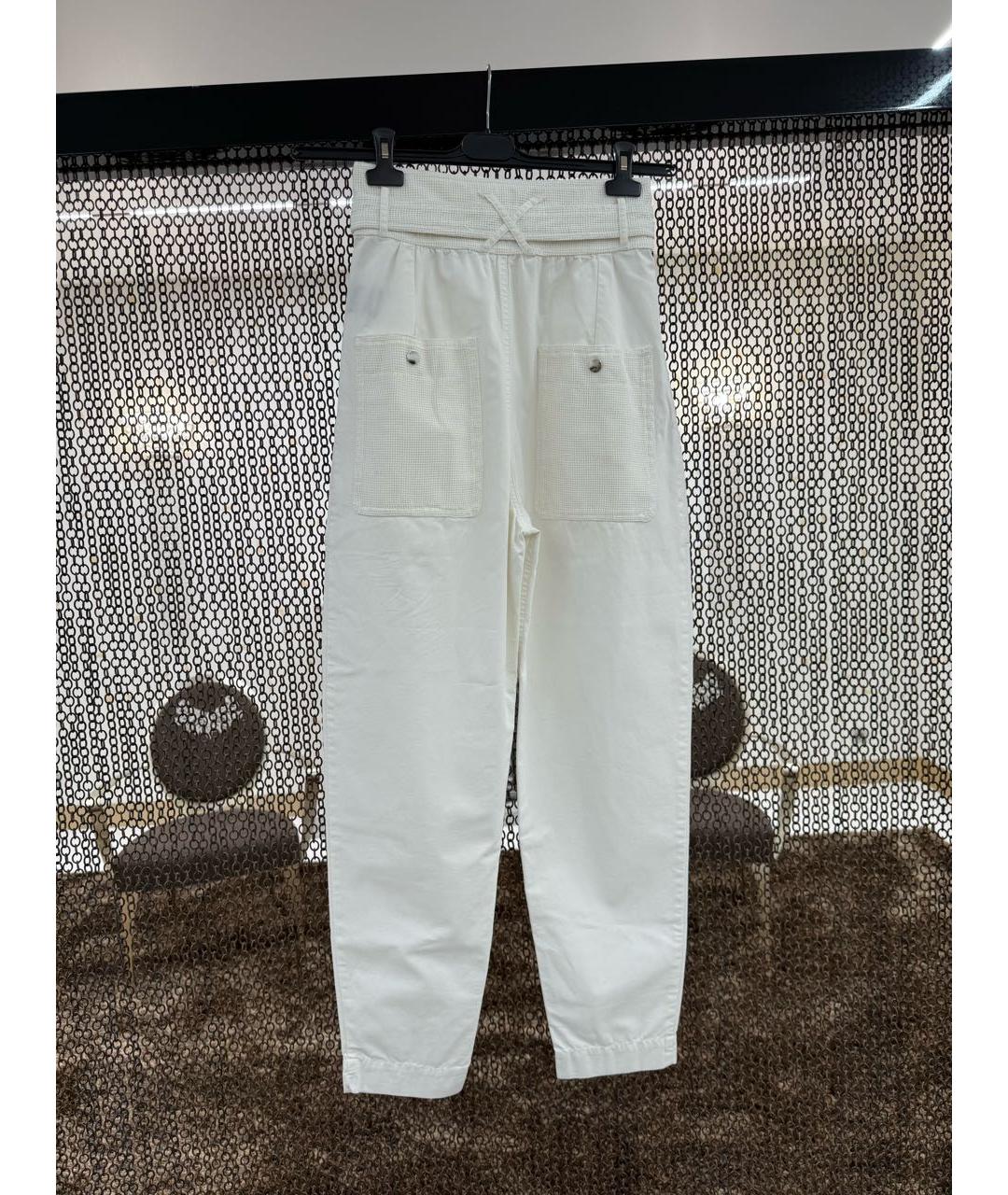 ISABEL MARANT Белые брюки узкие, фото 2
