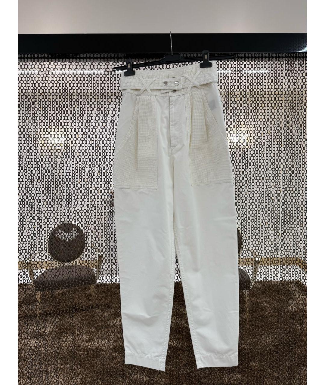 ISABEL MARANT Белые брюки узкие, фото 9