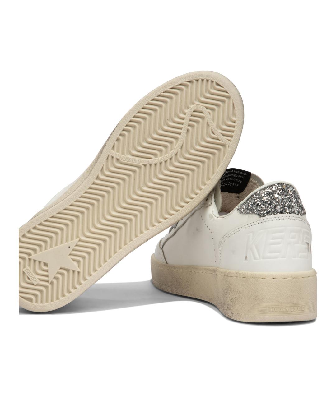 GOLDEN GOOSE DELUXE BRAND Белые кожаные кеды, фото 5