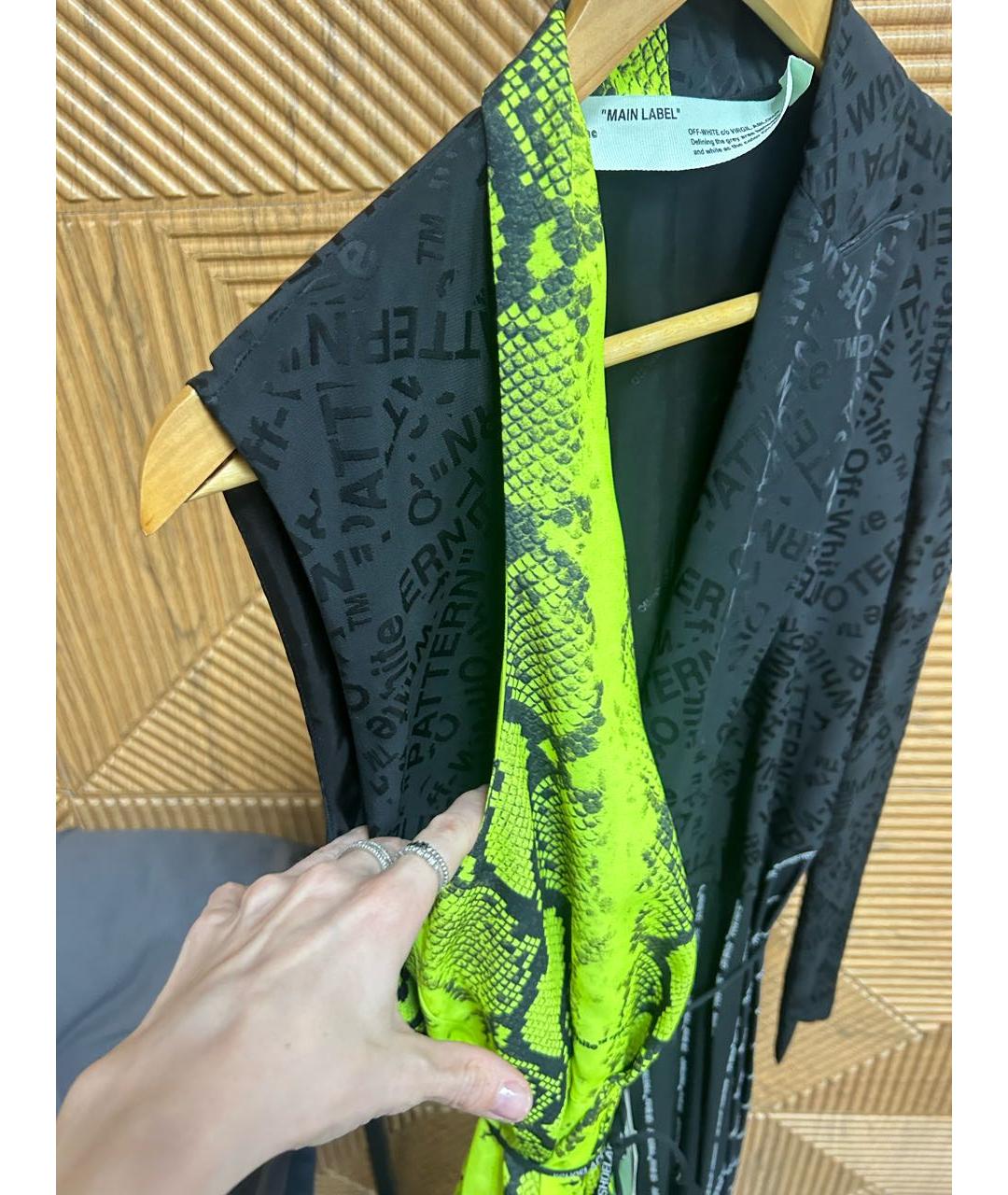 OFF-WHITE Черное платье, фото 5