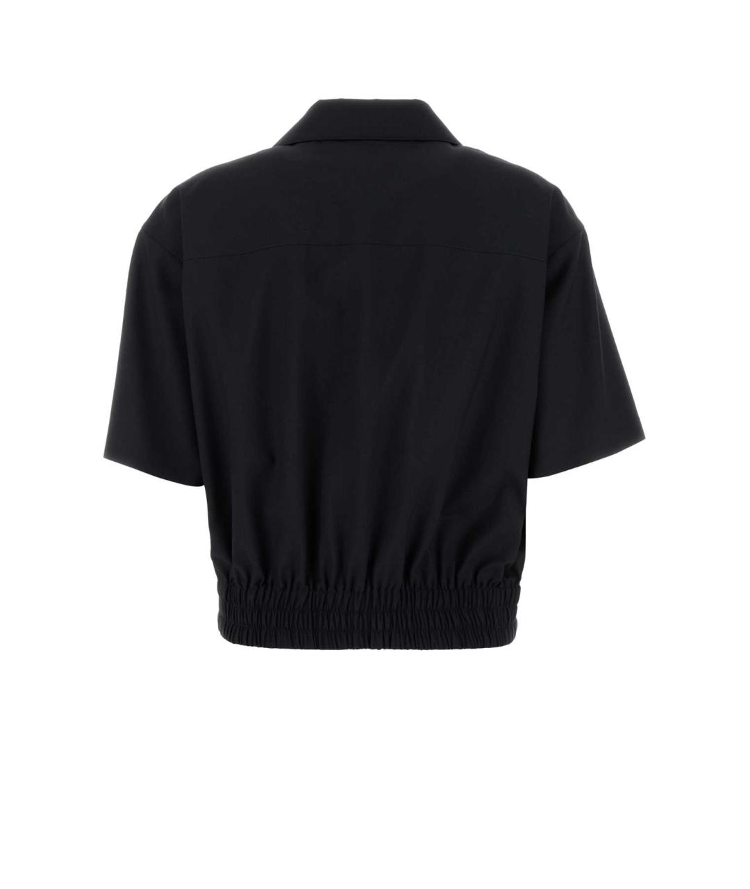 BOTTEGA VENETA Черная шерстяная рубашка, фото 2