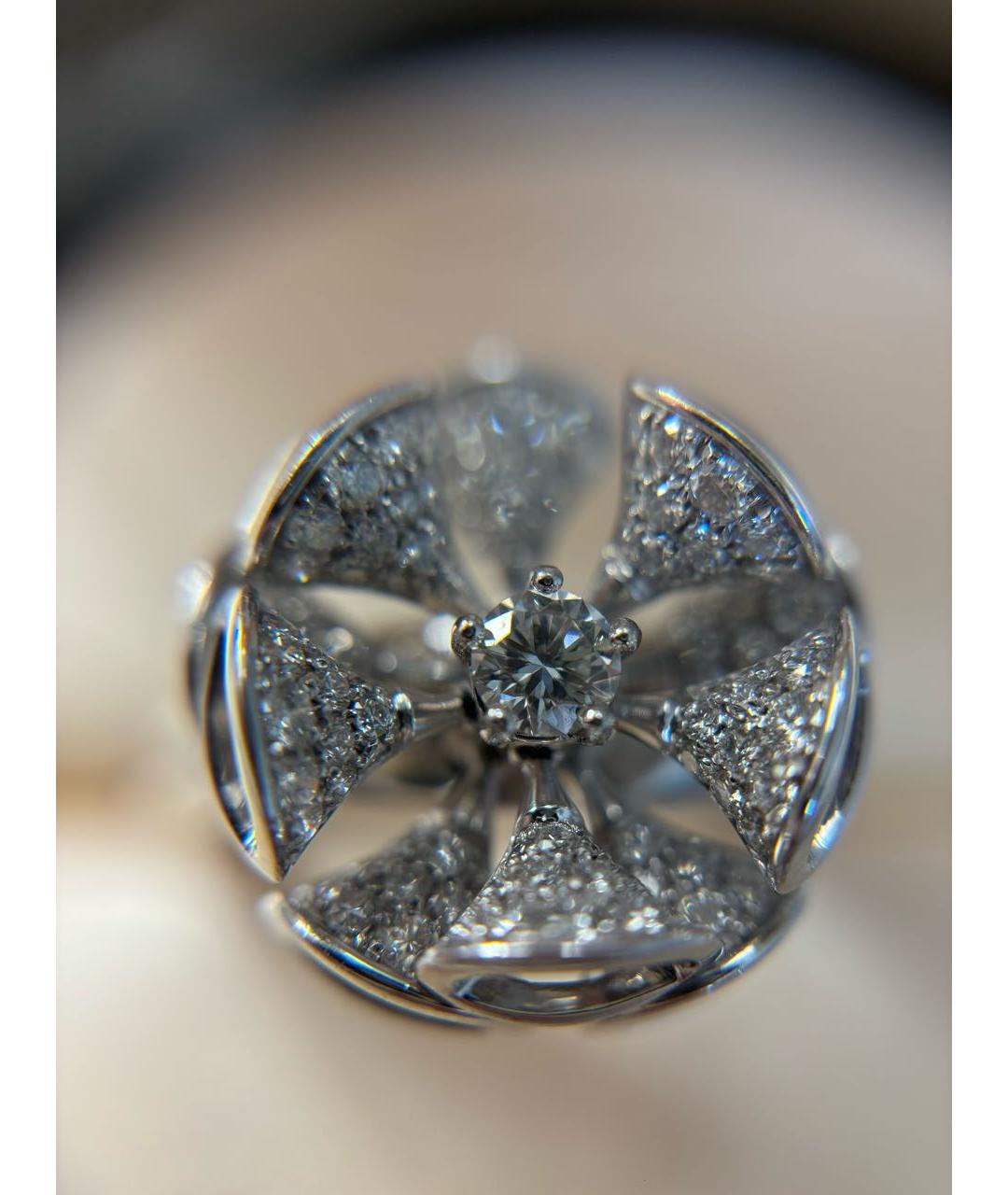 BVLGARI Кольцо из белого золота, фото 4