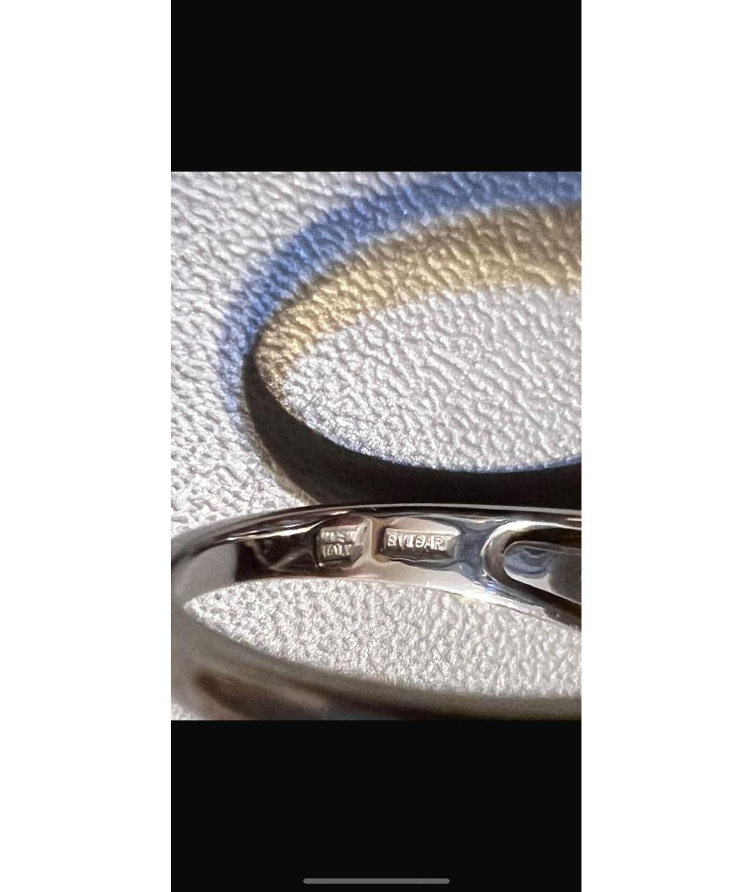 BVLGARI Кольцо из белого золота, фото 6