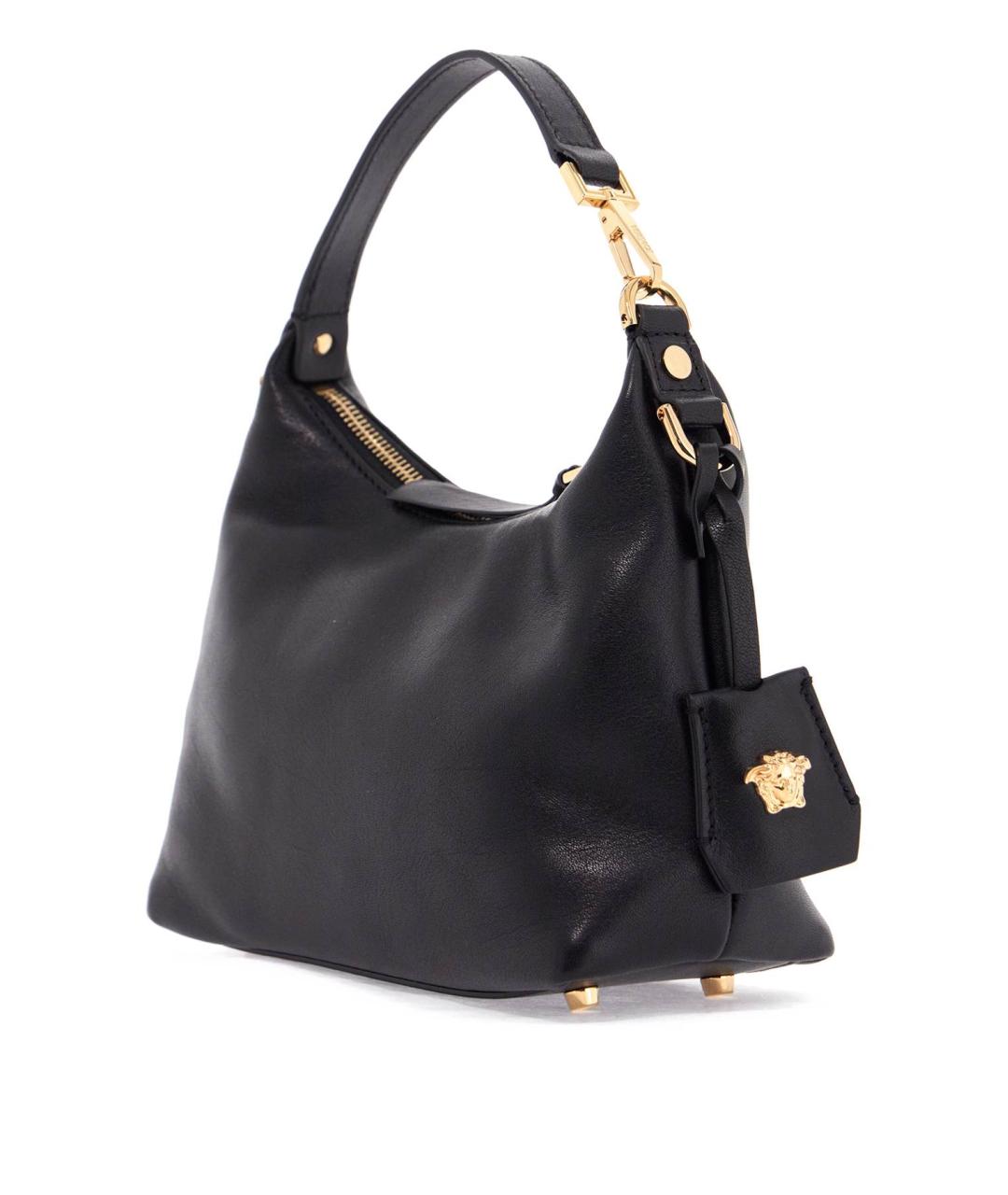 VERSACE Черная сумка через плечо, фото 3