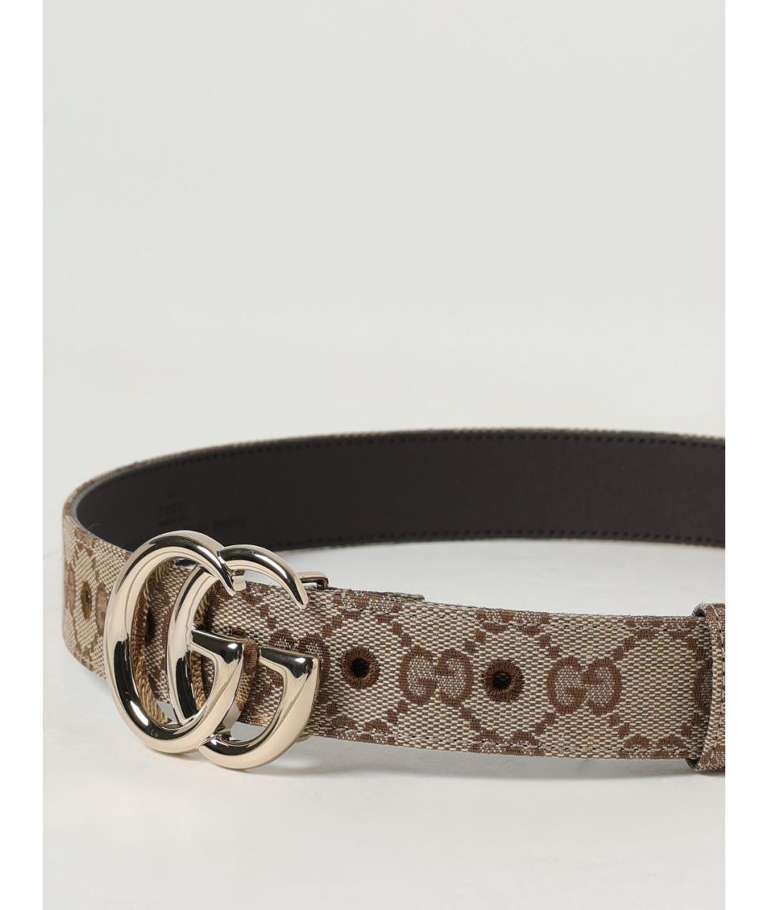 GUCCI Бежевый ремень, фото 2