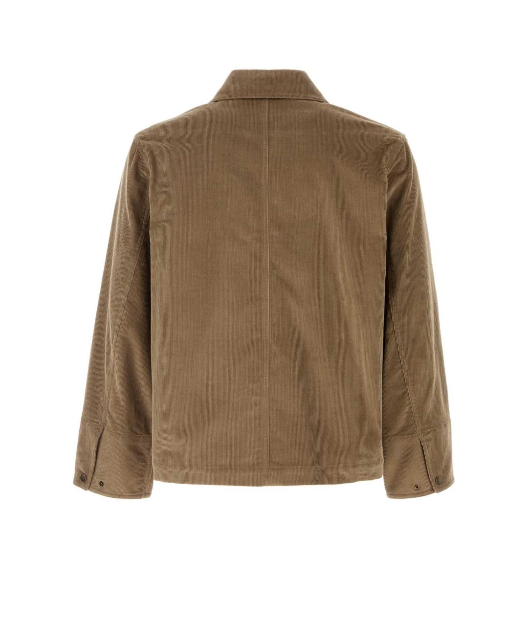BURBERRY Зеленая хлопковая куртка, фото 2
