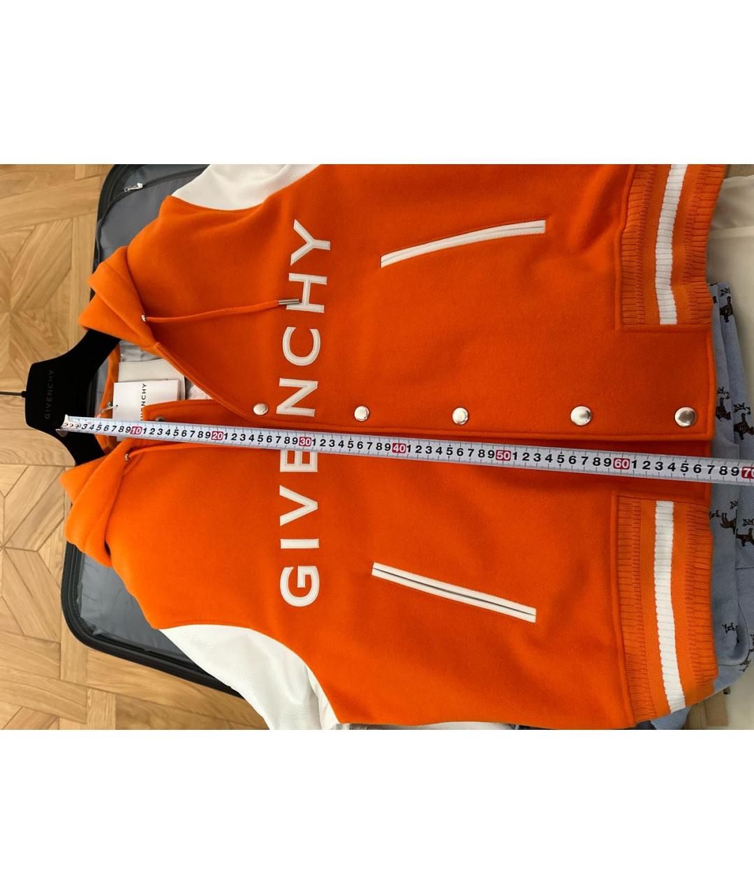 GIVENCHY Оранжевая куртка, фото 7