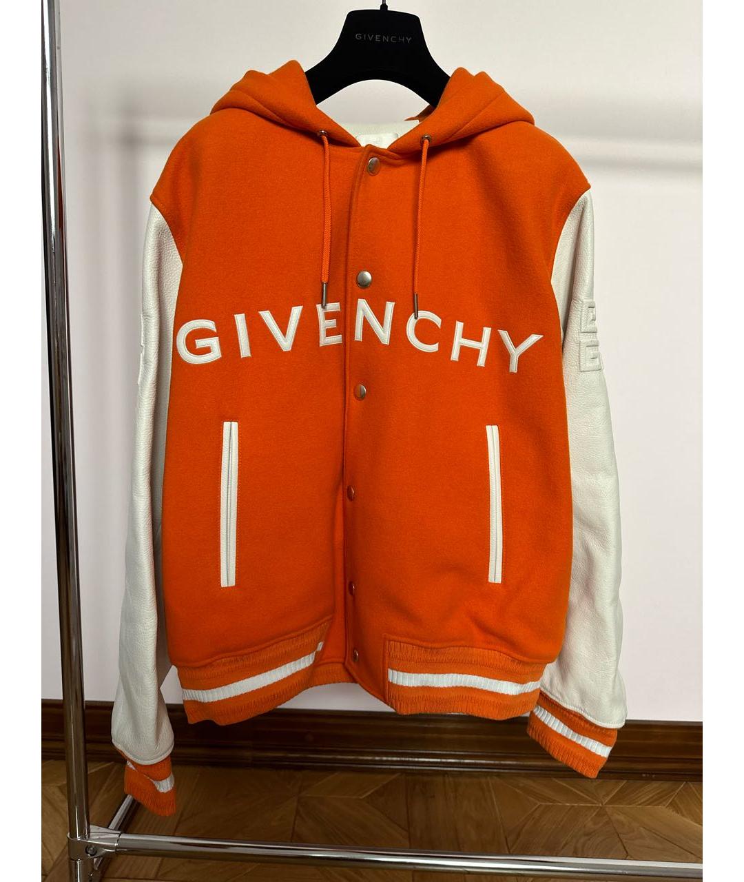 GIVENCHY Оранжевая куртка, фото 2