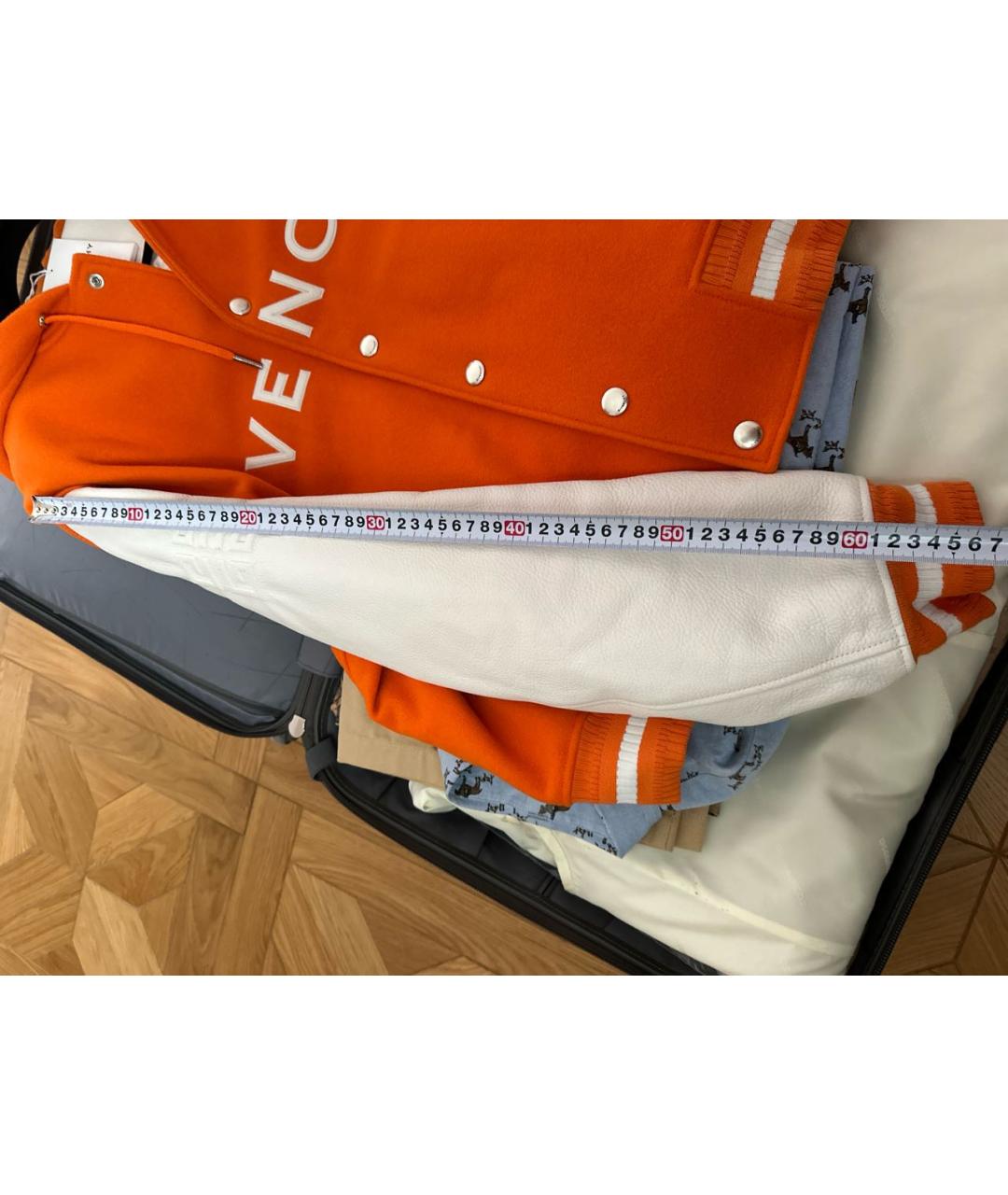 GIVENCHY Оранжевая куртка, фото 8