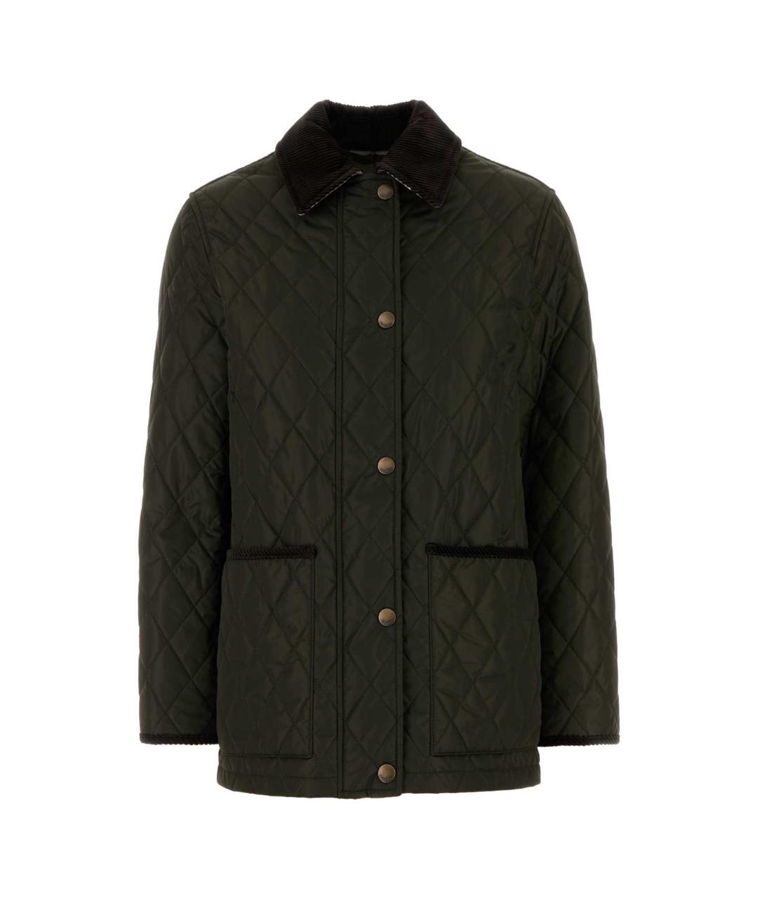 BURBERRY Зеленая куртка, фото 1