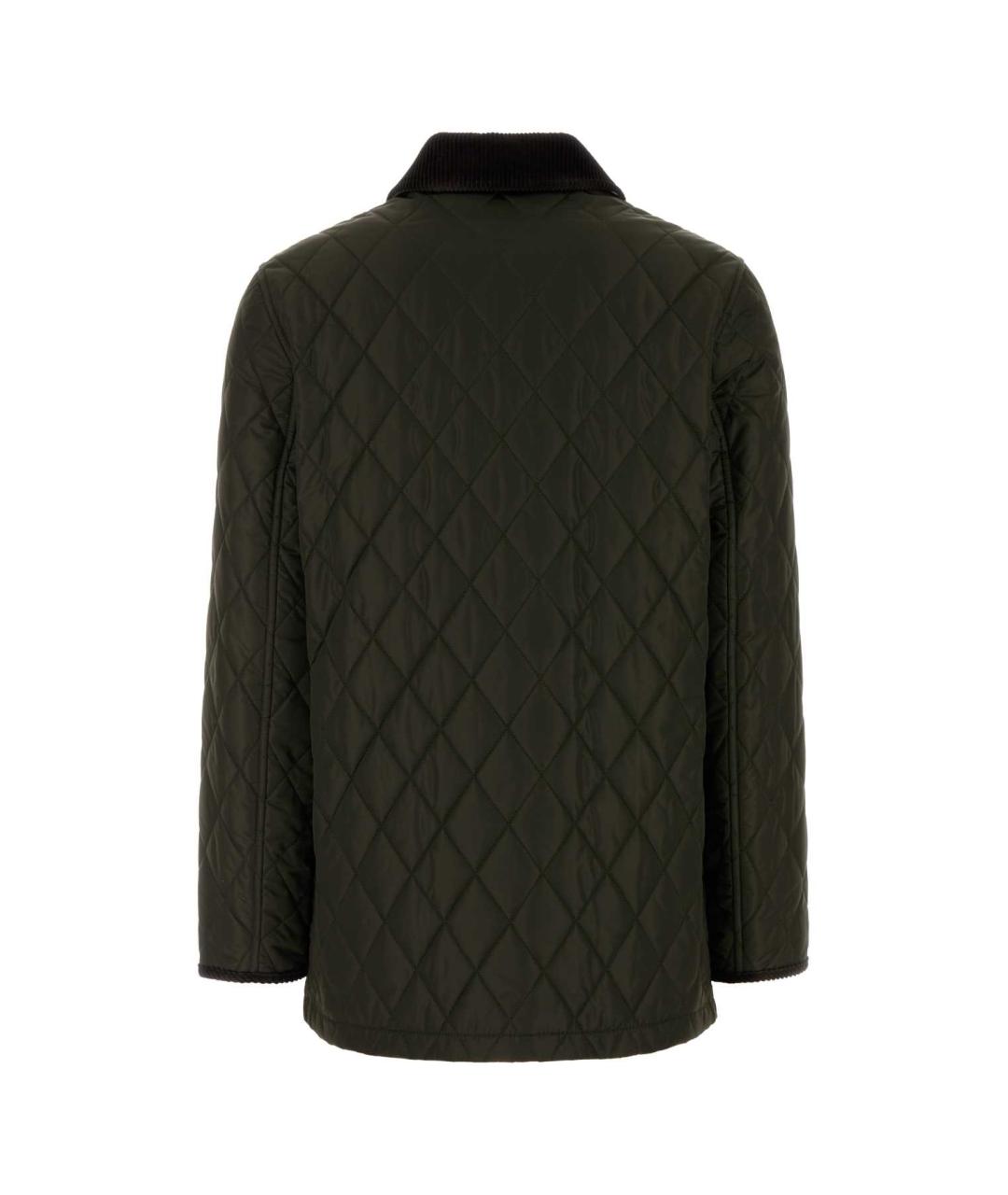 BURBERRY Зеленая куртка, фото 2