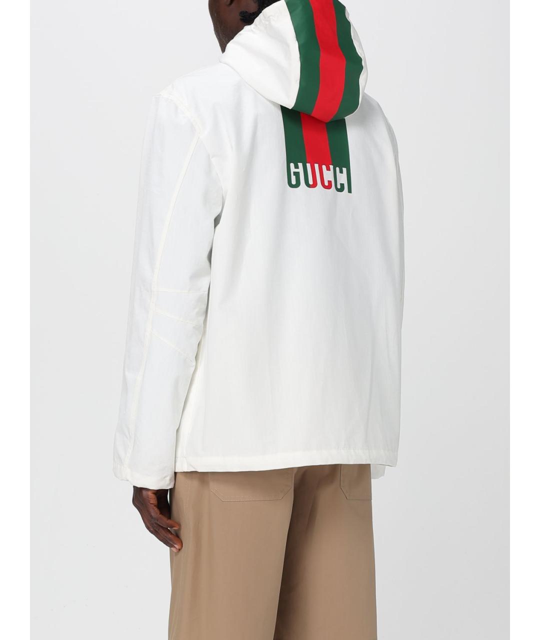 GUCCI Белая куртка, фото 4