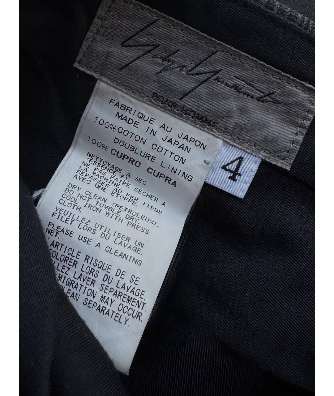 YOHJI YAMAMOTO Повседневные брюки, фото 3