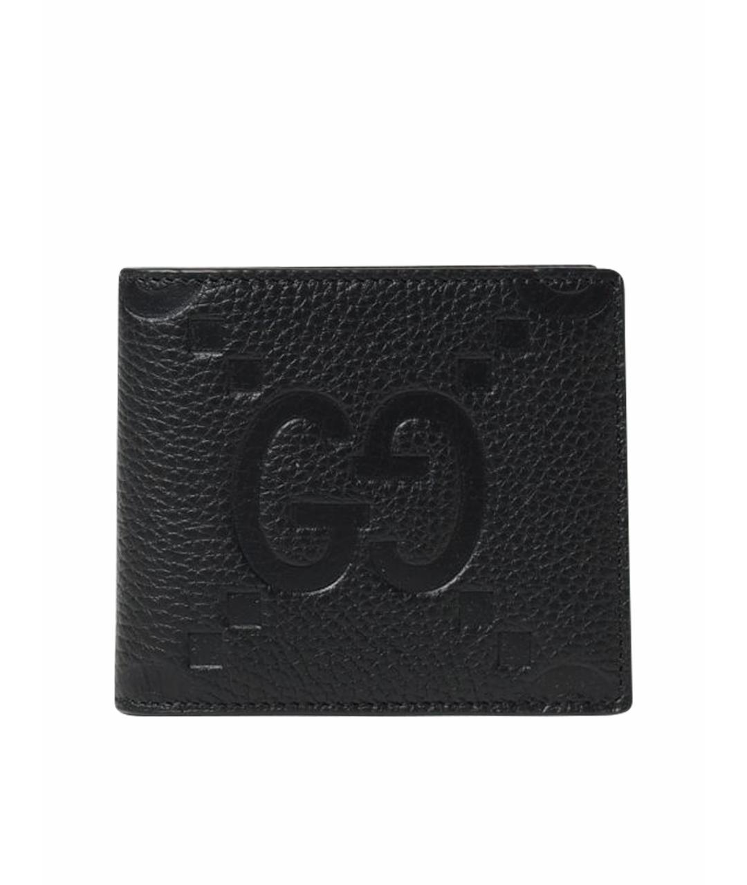 GUCCI Черный кожаный кошелек, фото 4