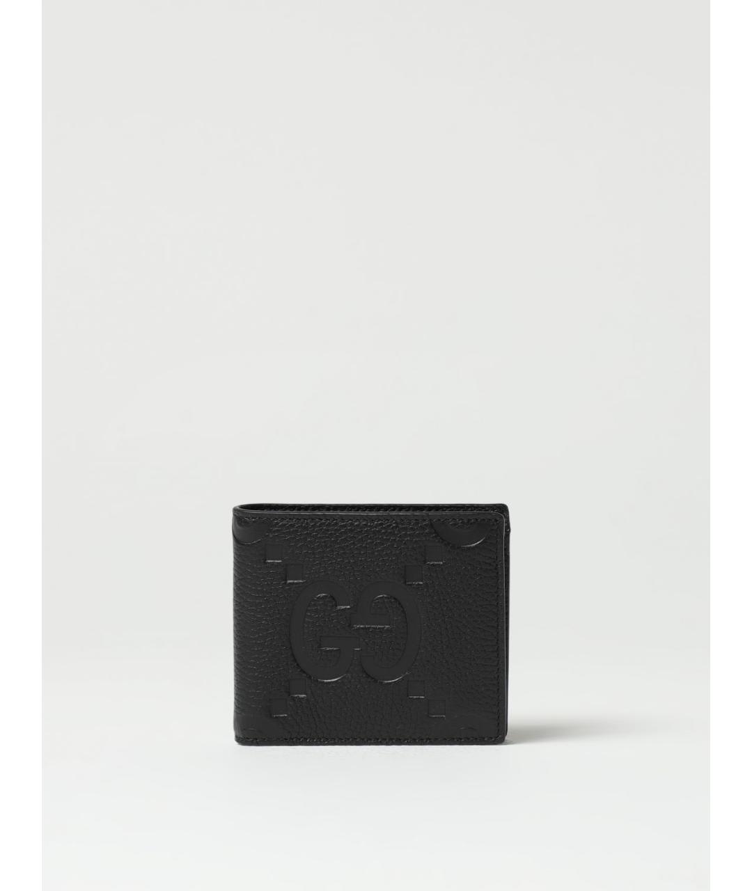 GUCCI Черный кожаный кошелек, фото 4