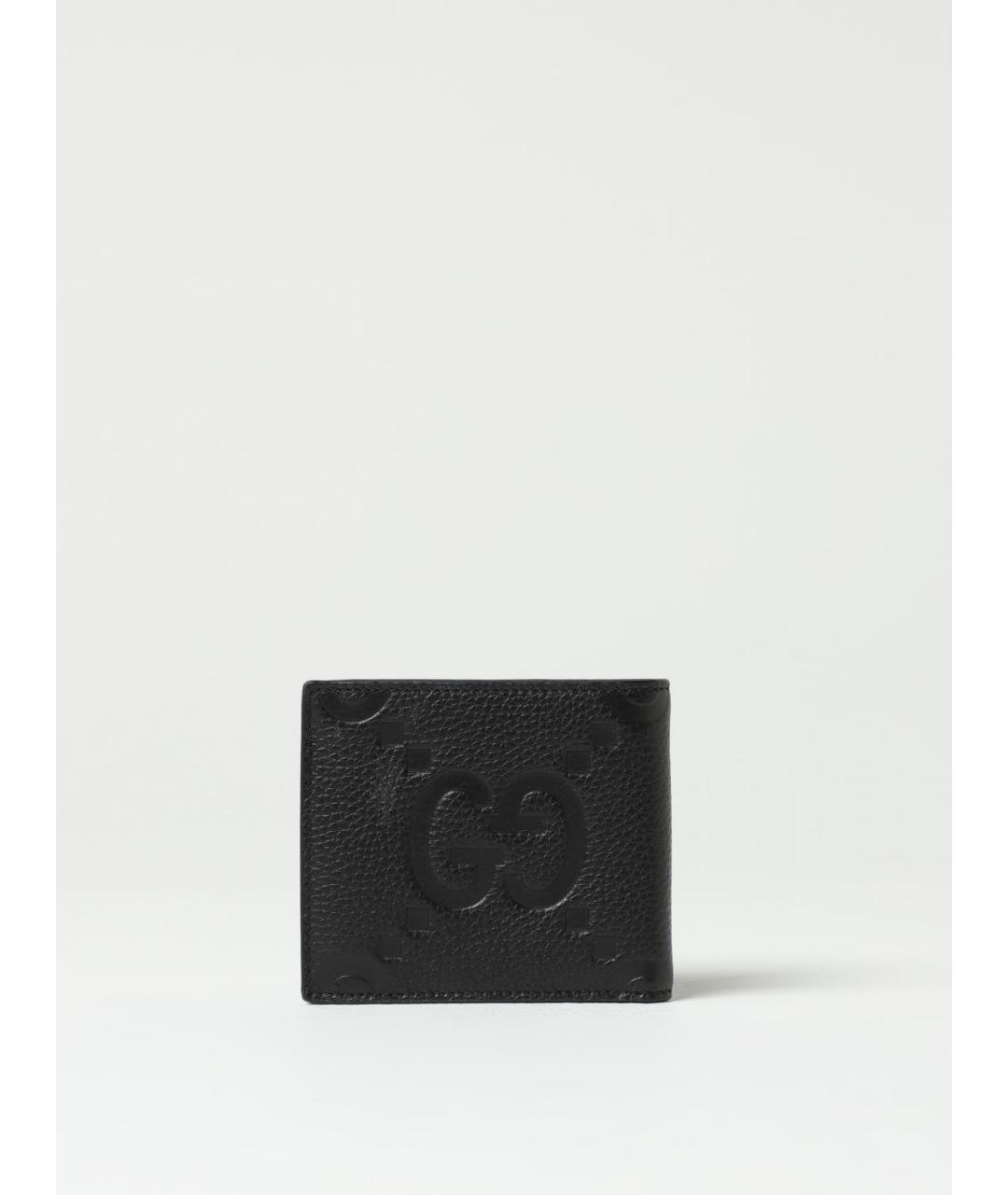 GUCCI Черный кожаный кошелек, фото 3